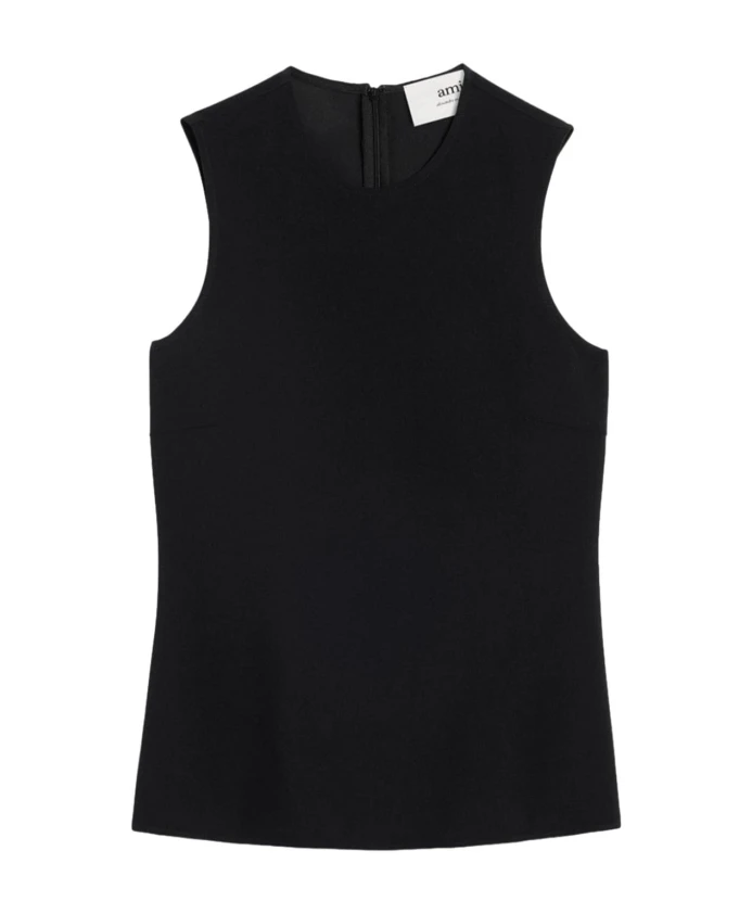 Топ без рукавов Ami Paris, черный
Топ без рукавов Ami Paris, черный