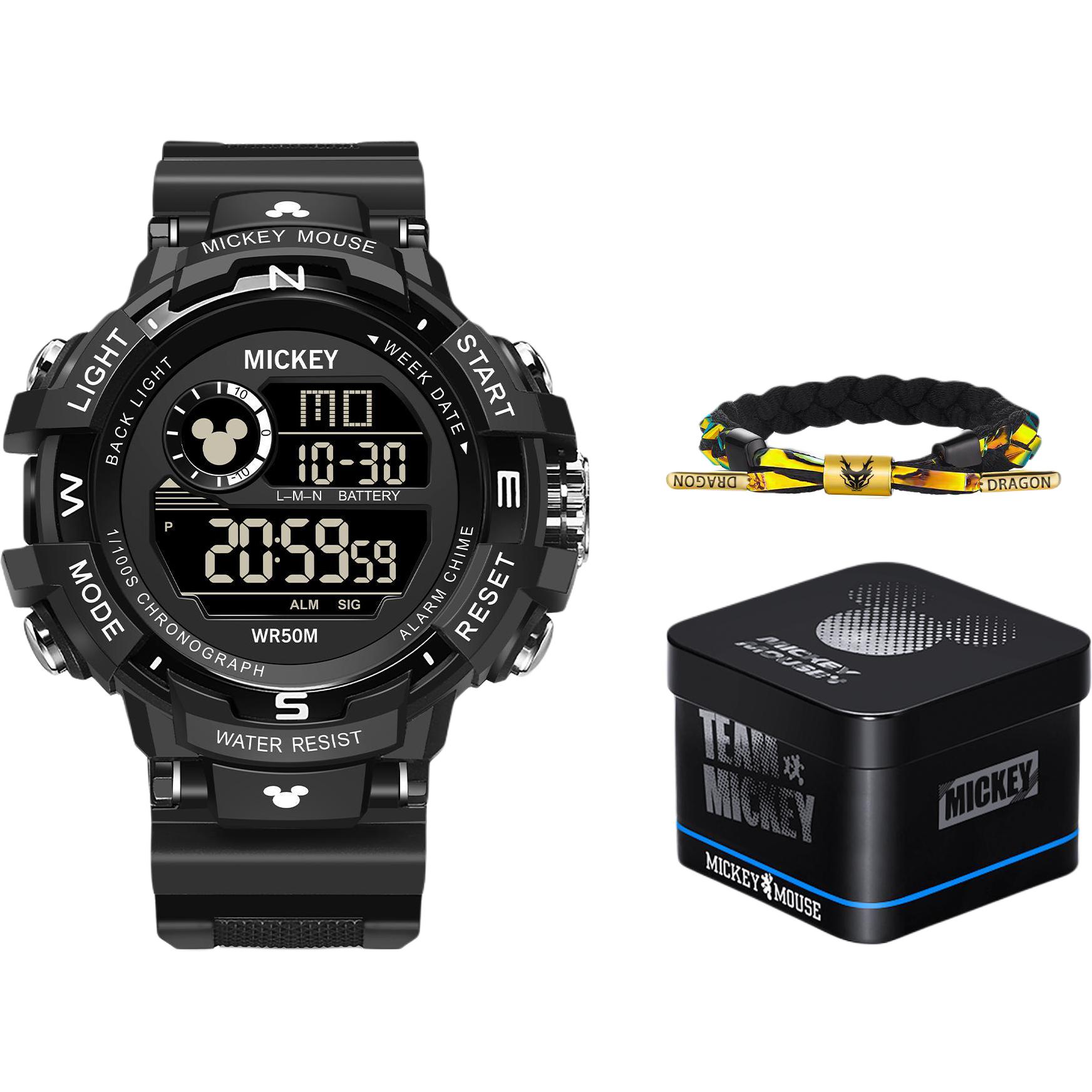 Disney Часы Mickey Series Electronic Movement TPU Strap Watch Men's Watch Black Dial, MK-15231B2
Disney Часы Mickey Series Electronic Movement TPU Strap Watch Men's Watch Black Dial, MK-15231B2