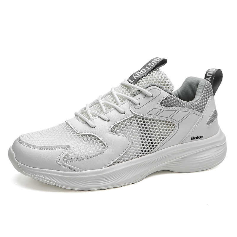 Низкие повседневные кроссовки с амортизацией и воздухопроницаемостью для мужчин BAKE, Black
Низкие повседневные кроссовки с амортизацией и воздухопроницаемостью для мужчин BAKE, Black