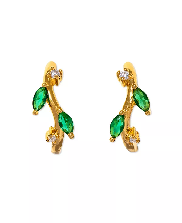 Серьги-Кольца с кристаллами и позолотой в виде утренней росы Girls Crew, gold
Серьги-Кольца с кристаллами и позолотой в виде утренней росы Girls Crew, gold