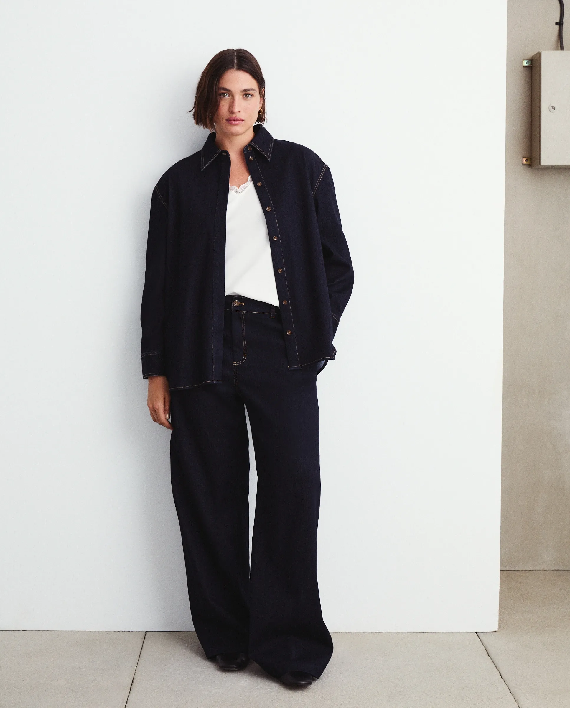 Женские джинсы широкого кроя Couchel, темно-синий
Женские джинсы широкого кроя Couchel, темно-синий