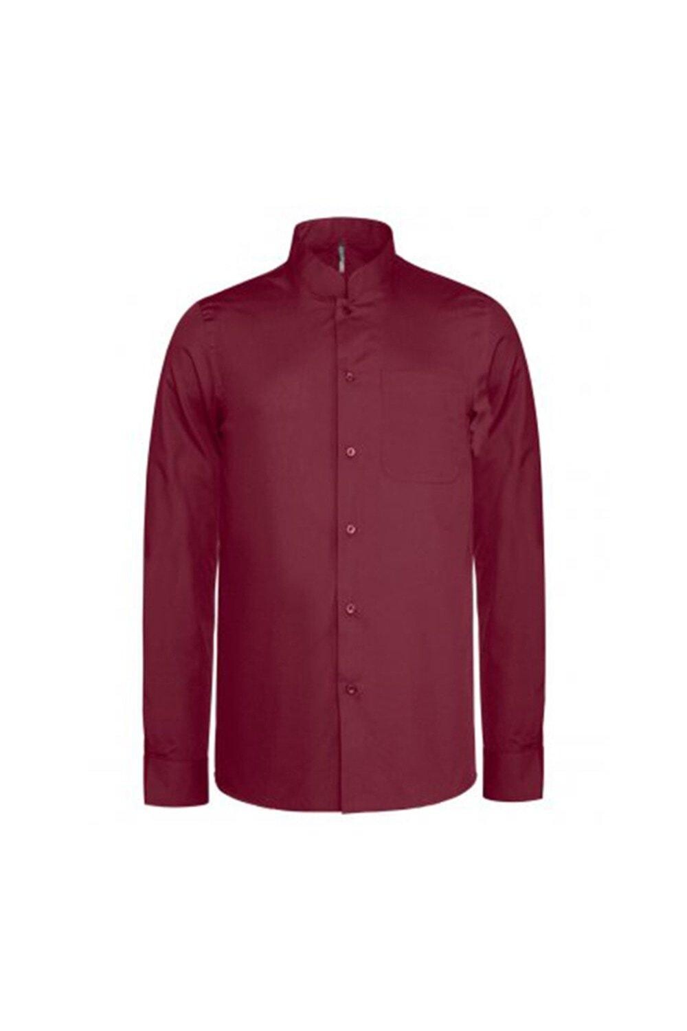 Рубашка с воротником-стойкой с длинными рукавами Kariban, черный
Рубашка с воротником-стойкой с длинными рукавами Kariban, черный