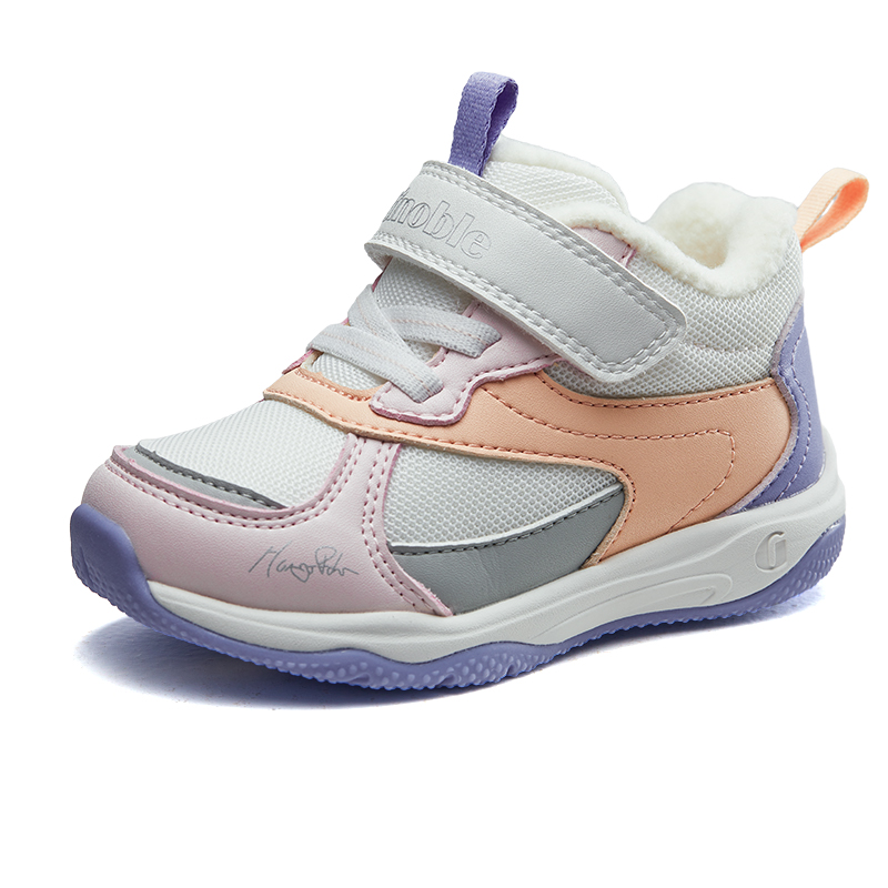 Тепловая поддержка, легкие амортизирующие противоскользящие туфли среднего размера для малышей. Для младенцев и малышей. GINOBLE, белый/розовый/фиолетовый 
Тепловая поддержка, легкие амортизирующие противоскользящие туфли среднего размера для малышей. Для младенцев и малышей. GINOBLE, белый/розовый/фиолетовый