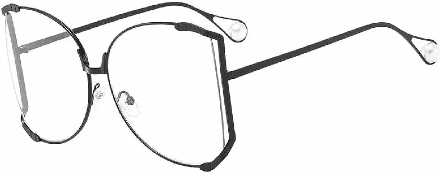 Модные солнцезащитные очки большого размера с жемчужной отделкой и металлическим каркасом, роскошные, для улицы, с застежкой-пряжкой, защита от УФ-излучения UV400 TKKTLLT, Black Clear
Модные солнцезащитные очки большого размера с жемчужной отделкой и металлическим каркасом, роскошные, для улицы, с застежкой-пряжкой, защита от УФ-излучения UV400 TKKTLLT, Black Clear