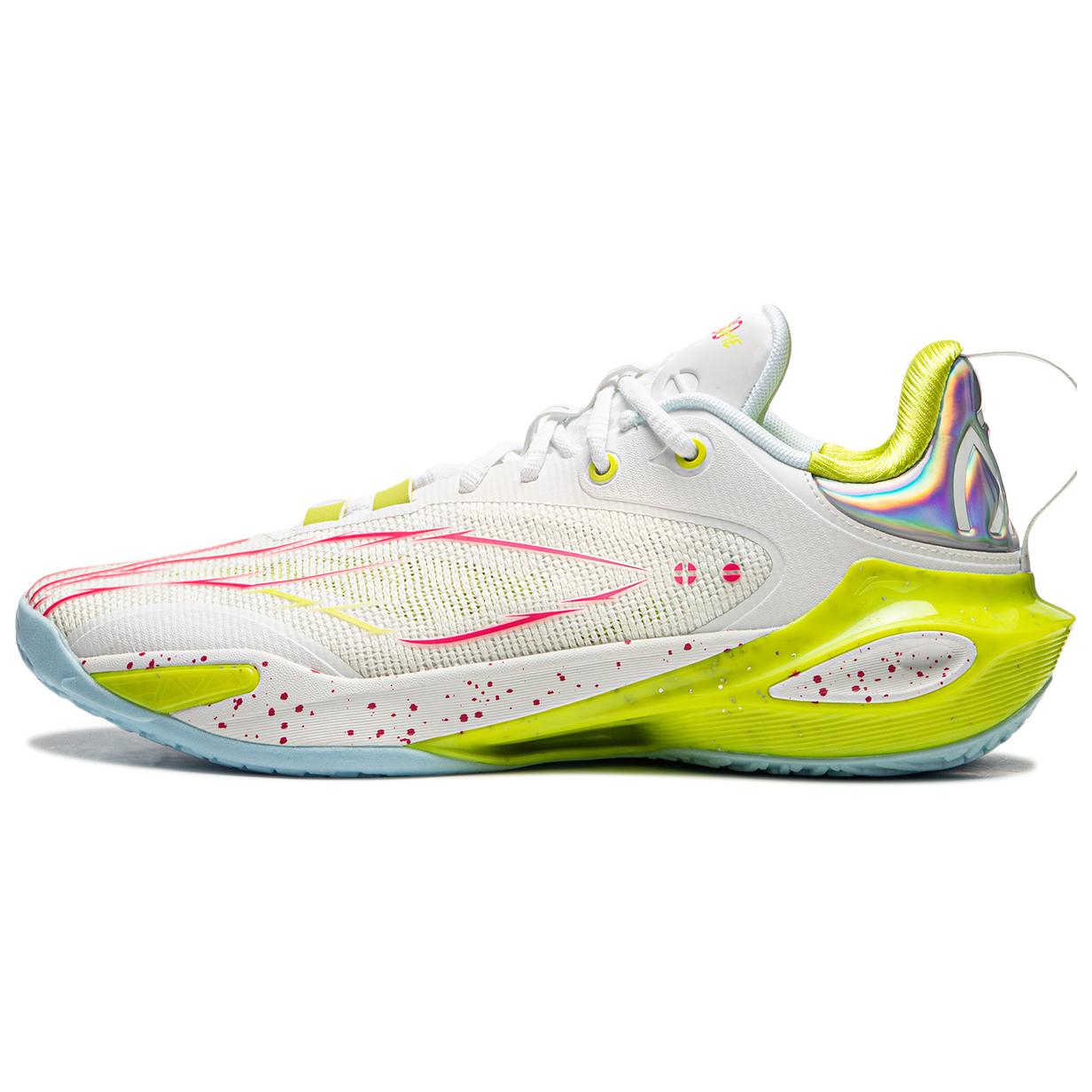 LINING Баскетбольные кроссовки Flash Strike 11 с низкой поддержкой и эластичностью, мужские, белые, зеленые, красные
LINING Баскетбольные кроссовки Flash Strike 11 с низкой поддержкой и эластичностью, мужские, белые, зеленые, красные