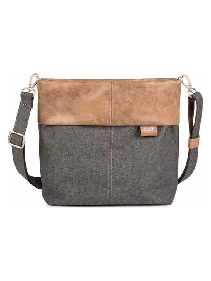 Zwei Сумка через плечо, антрацитово-светло-коричневого цвета - (Ш)25 x (В)23 x (Г)10 см
Zwei Сумка через плечо, антрацитово-светло-коричневого цвета - (Ш)25 x (В)23 x (Г)10 см