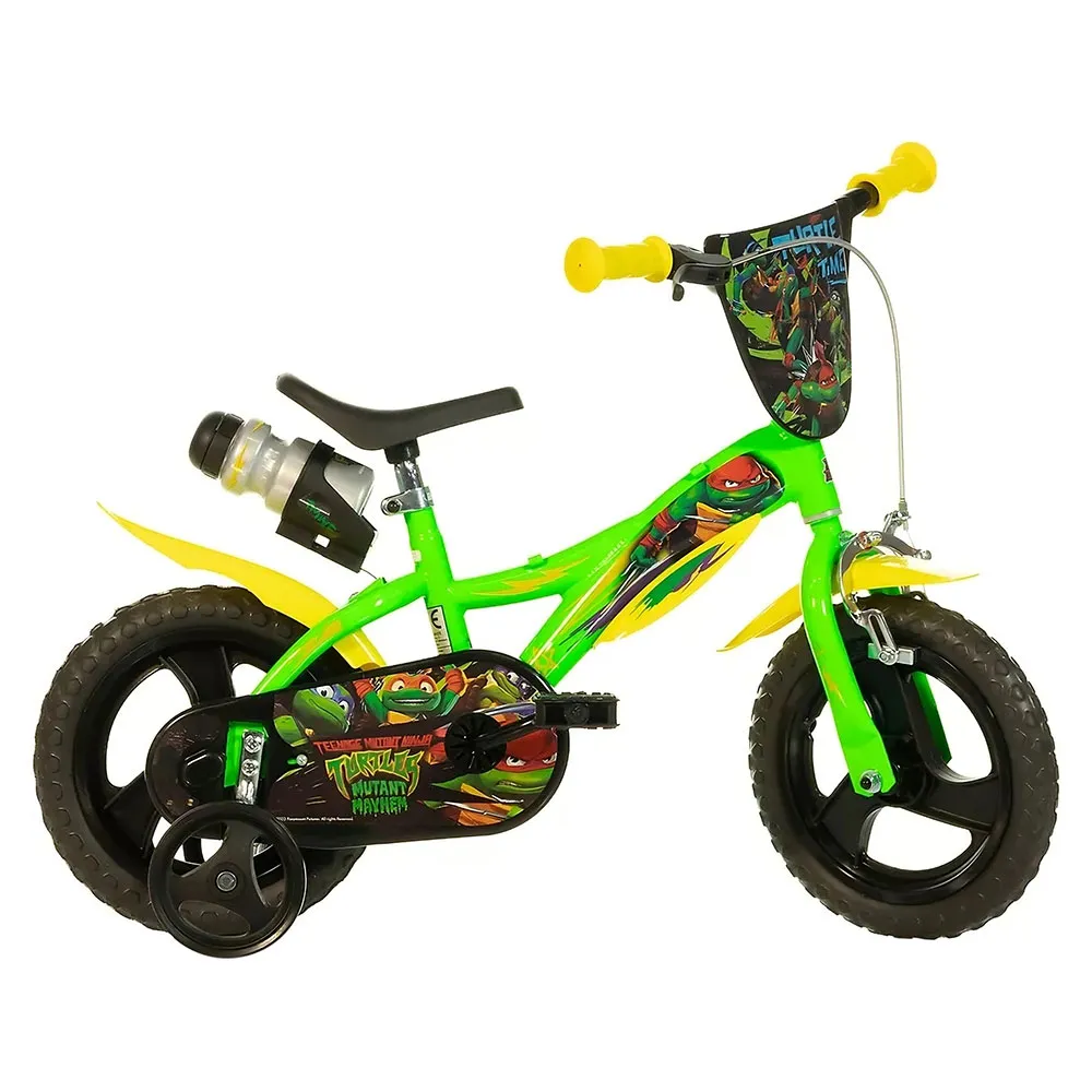 Детский велосипед Dinos 12В'' Teenage mutant Ninja turtles, зеленый
Детский велосипед Dinos 12В'' Teenage mutant Ninja turtles, зеленый