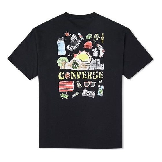 Футболка Converse Back Graffiti Cartoon Printing Loose Casual Round Neck Short Sleeve Black, черный
Футболка Converse Back Graffiti Cartoon Printing Loose Casual Round Neck Short Sleeve Black, черный