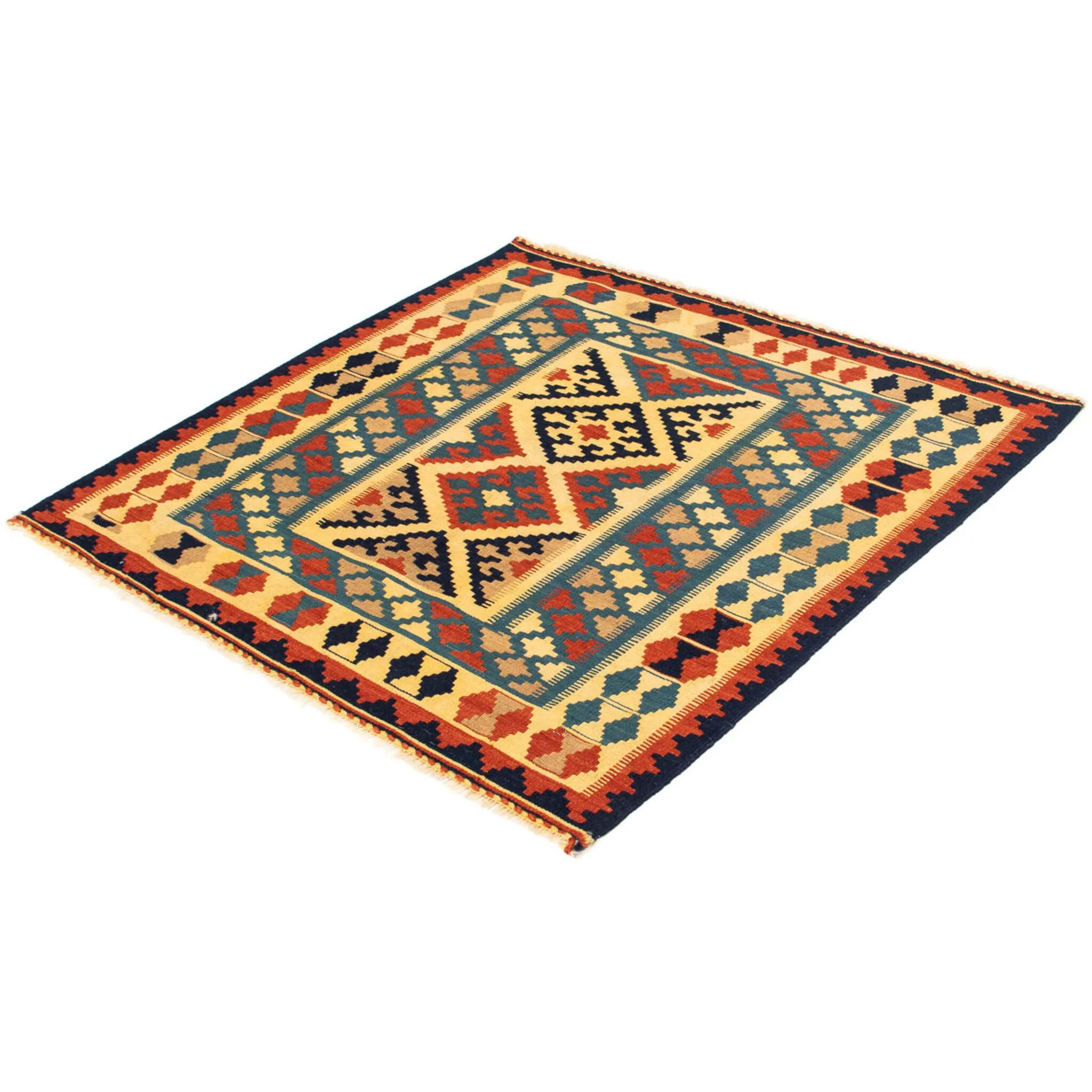 Шерстяной ковер Morgenland «Kilim - Oriental Square - 100 x 100 см - синий», квадратный, высота 6 мм, гостиная, цельный кусок, цвет Blau
Шерстяной ковер Morgenland «Kilim - Oriental Square - 100 x 100 см - синий», квадратный, высота 6 мм, гостиная, цельный кусок, цвет Blau