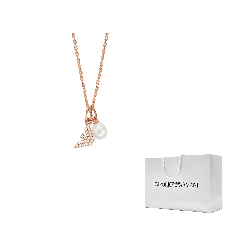 EMPORIO ARMANI Женское ожерелье из пресноводного жемчуга Rose Gold
EMPORIO ARMANI Женское ожерелье из пресноводного жемчуга Rose Gold