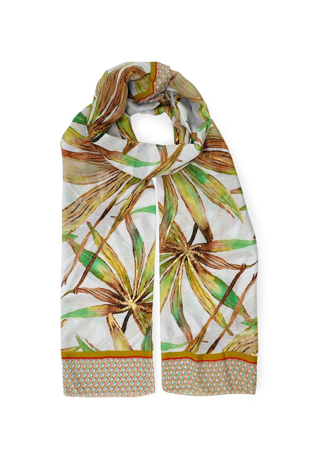 Шарф СОЛЛА с цветочным узором HARPA, цвет Green Brown One Size
Шарф СОЛЛА с цветочным узором HARPA, цвет Green Brown One Size