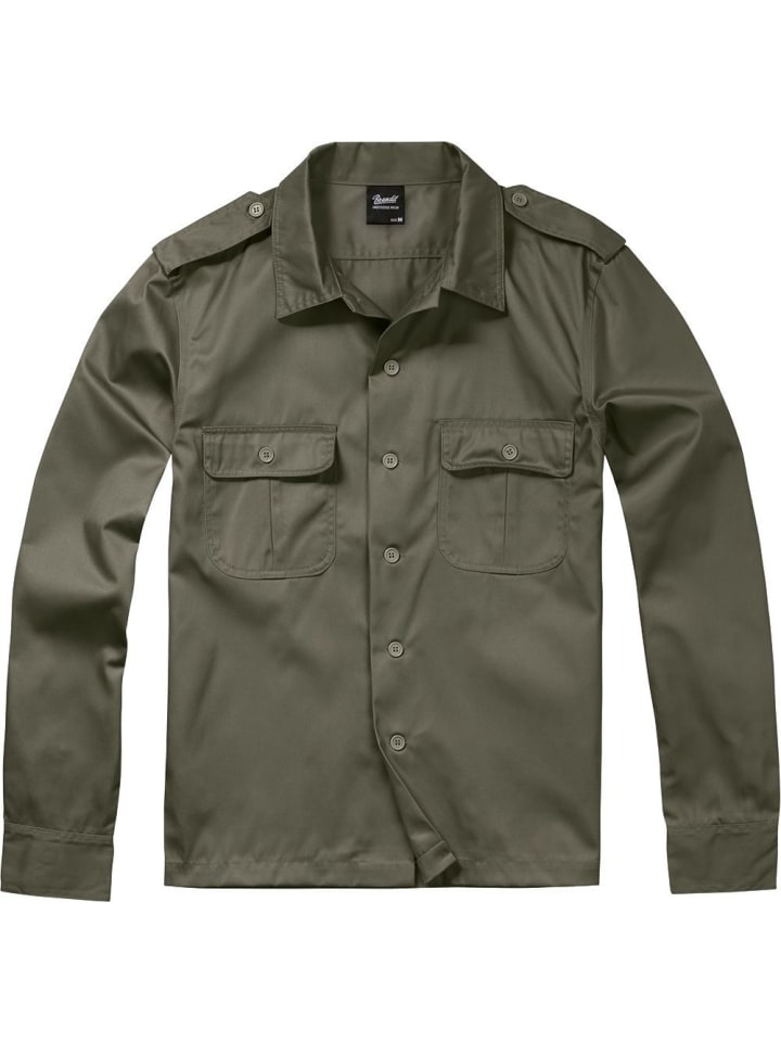 Brandit Рубашка с длинным рукавом «Us Shirt Long Sleeve» зеленого цвета
Brandit Рубашка с длинным рукавом «Us Shirt Long Sleeve» зеленого цвета