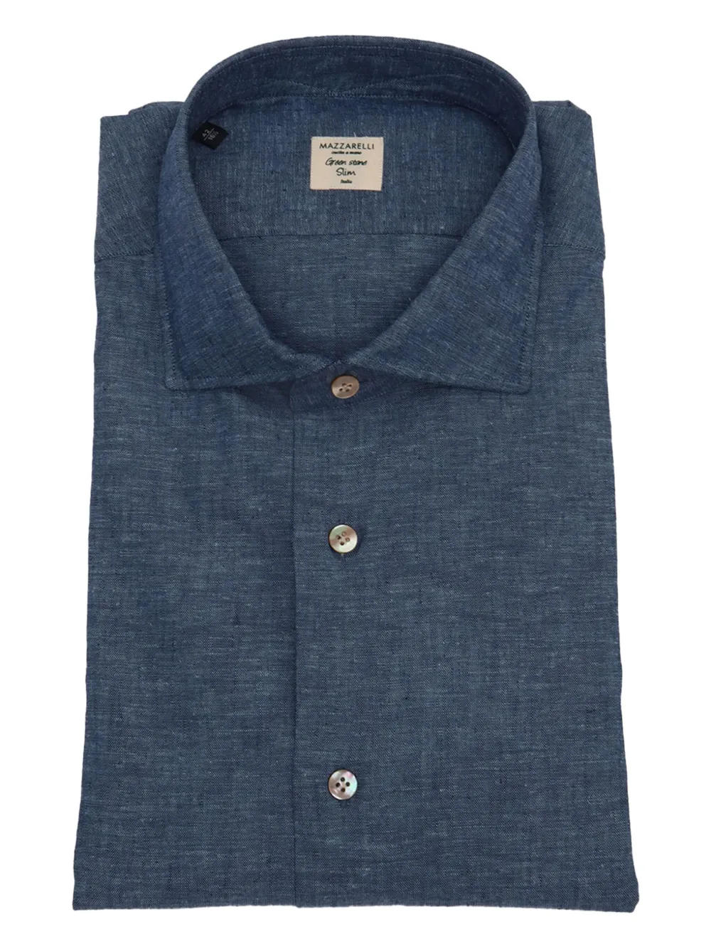 Рубашка на пуговицах Mazzarelli, синий
Рубашка на пуговицах Mazzarelli, синий