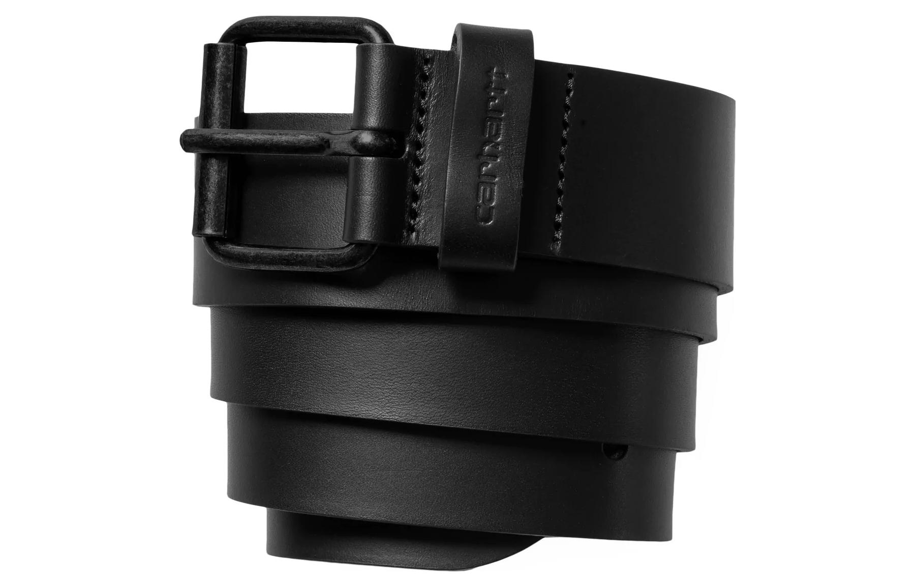 Carhartt WIP Кожаный ремень мужской, Black
Carhartt WIP Кожаный ремень мужской, Black