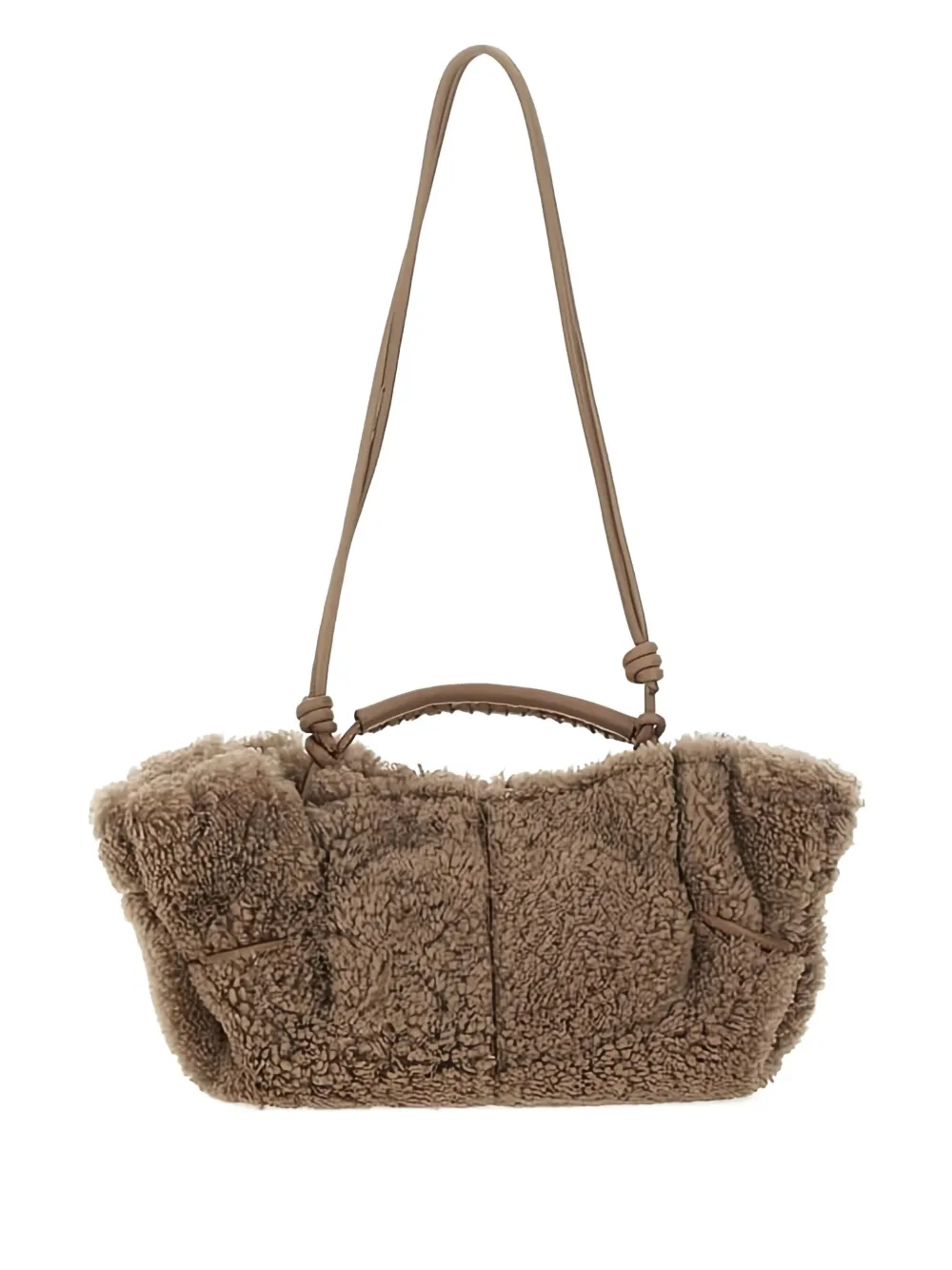 Плечевая сумка с плетёной ручкой Hereu, серый
Плечевая сумка с плетёной ручкой Hereu, серый