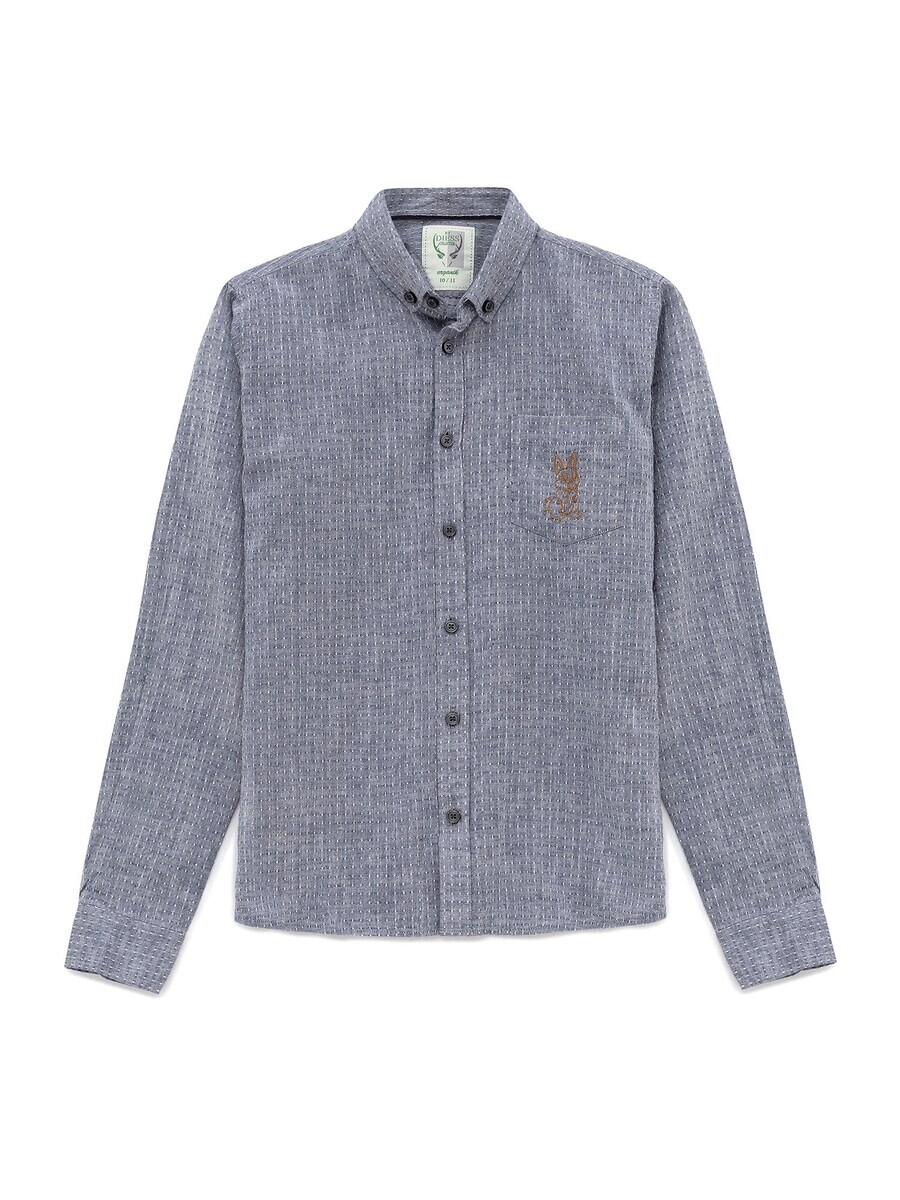 Рубашка By Diess Collection Regular fit Button Up, серый
Рубашка By Diess Collection Regular fit Button Up, серый