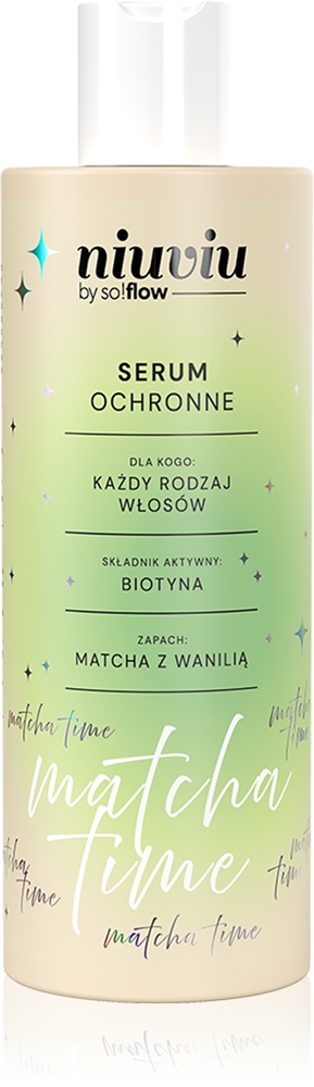 Защитная сыворотка для волос Matcha time укрепляющая сыворотка для тонких, поврежденных волос So!Flow, 150 мл
Защитная сыворотка для волос Matcha time укрепляющая сыворотка для тонких, поврежденных волос So!Flow, 150 мл