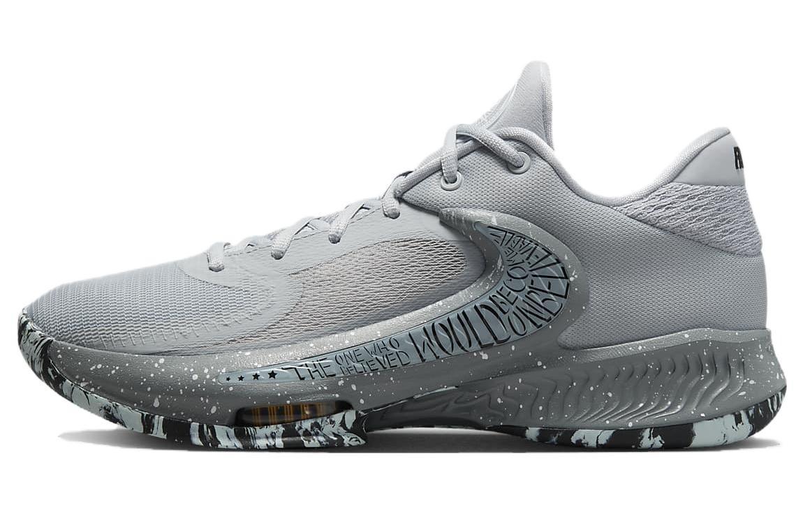 Nike Zoom Freak 4 Wolf Grey Холодный Серый Черный
Nike Zoom Freak 4 Wolf Grey Холодный Серый Черный