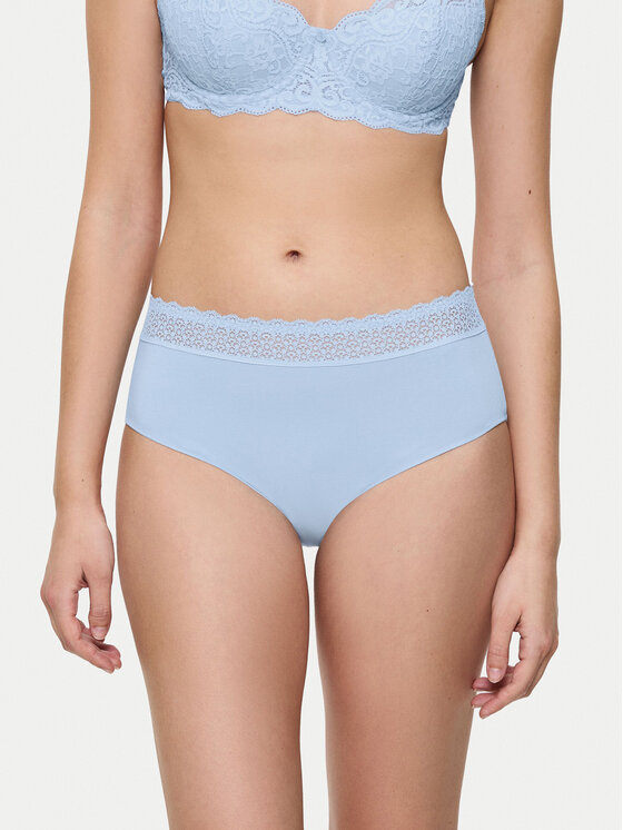 Классические женские трусы Feel Of Modal 10214399 Triumph, голубой 
Классические женские трусы Feel Of Modal 10214399 Triumph, голубой