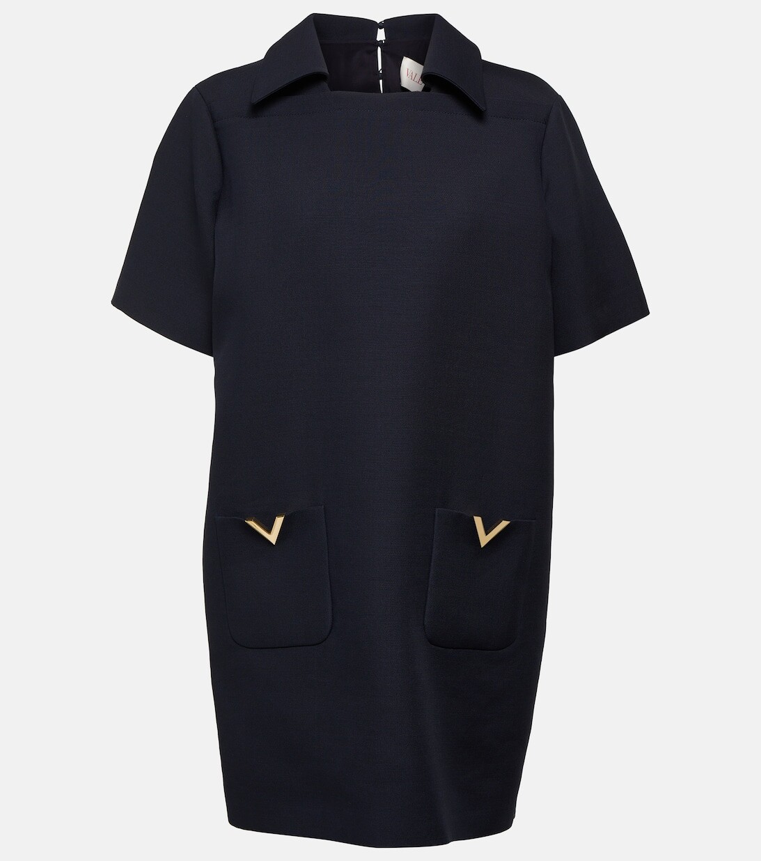 Мини-платье VGOLD Crêpe Couture VALENTINO, синий 
Мини-платье VGOLD Crêpe Couture VALENTINO, синий