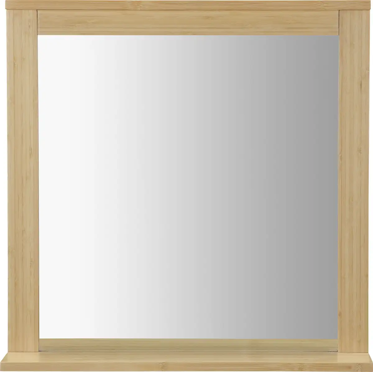 Зеркало для ванной комнаты andas "Bali Natural Bath Mirror Cabinet", зеркало с полкой из бамбука, ширина 60см 60х60х12 см, цвет natur
Зеркало для ванной комнаты andas "Bali Natural Bath Mirror Cabinet", зеркало с полкой из бамбука, ширина 60см 60х60х12 см, цвет natur