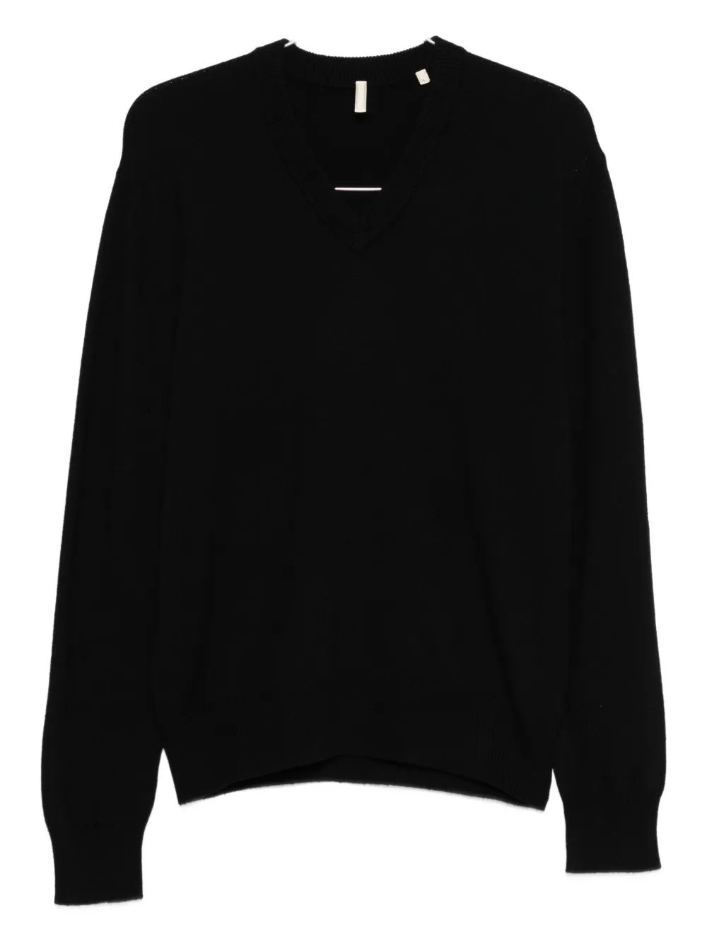 Кашемировый свитер с V-образным вырезом Sunflower, черный
Кашемировый свитер с V-образным вырезом Sunflower, черный