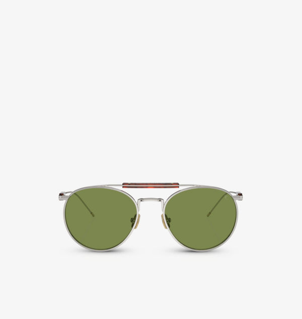 Солнцезащитные очки Bc2004St sartorial sunset в круглой оправе из титана с желтым золотом Brunello Cucinelli, серебряный
Солнцезащитные очки Bc2004St sartorial sunset в круглой оправе из титана с желтым золотом Brunello Cucinelli, серебряный