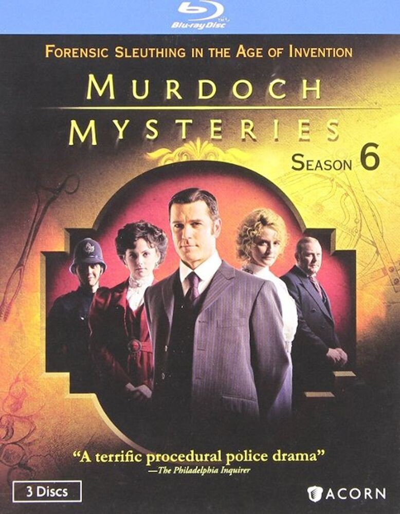Диск Blu-ray Murdoch Mysteries Season 6 (BLU-RAY)
Диск Blu-ray Murdoch Mysteries Season 6 (BLU-RAY)