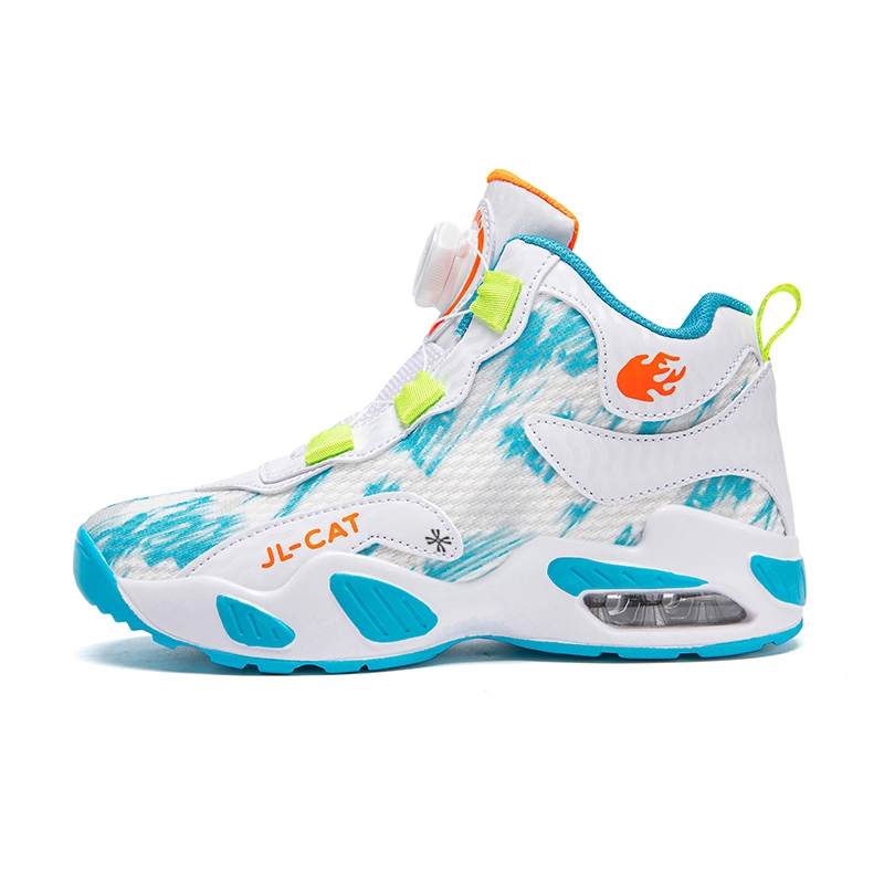 Баскетбольные кроссовки детские YUZHAOLIN, белый/синий 
Баскетбольные кроссовки детские YUZHAOLIN, белый/синий