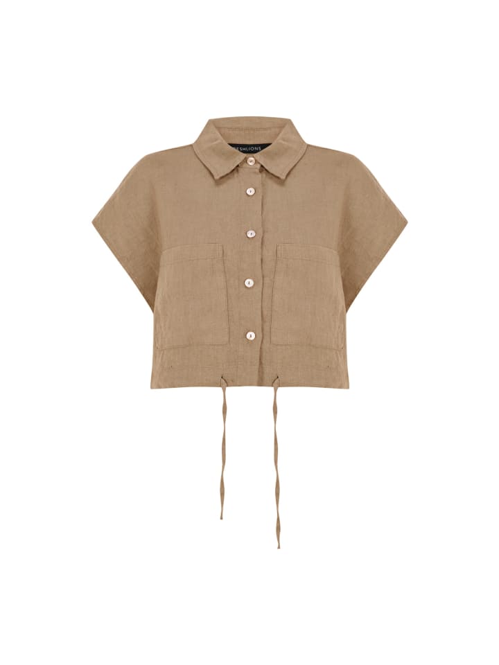 Блузка Savannah с короткими рукавами коричневого цвета Freshlions
Блузка Savannah с короткими рукавами коричневого цвета Freshlions