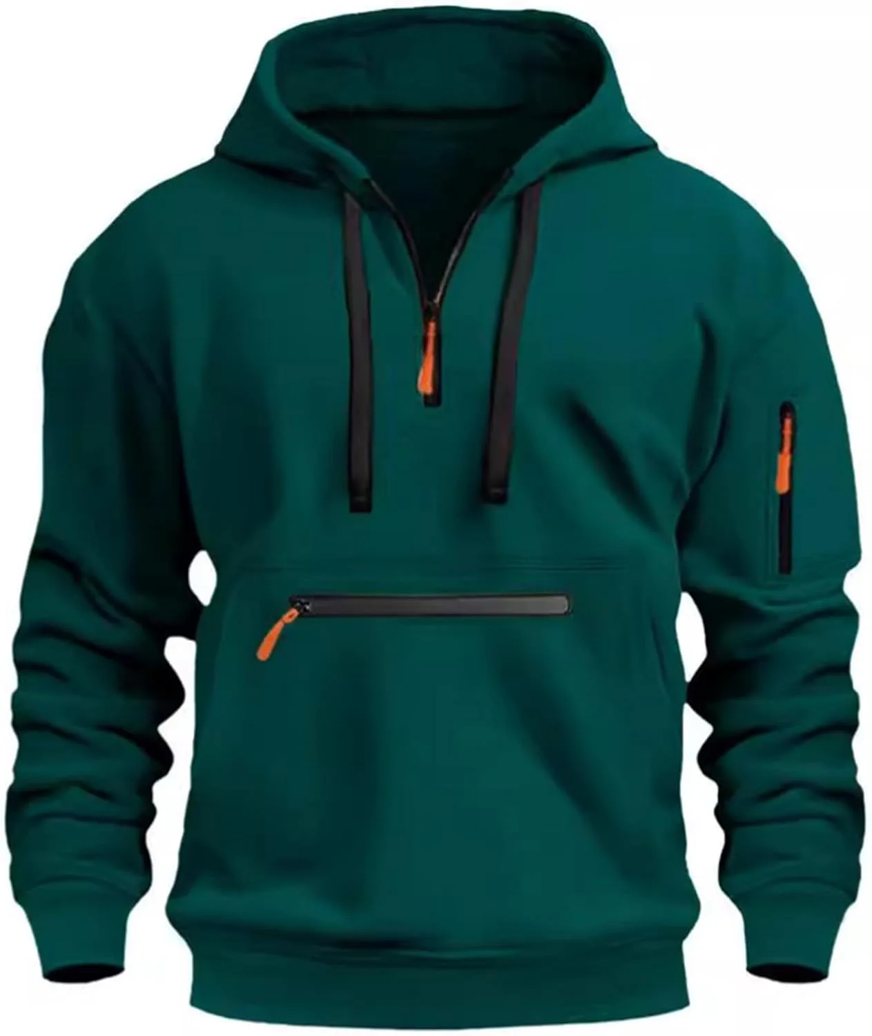 Толстовка с капюшоном Quarter Zip Cargo для мужчин
Толстовка с капюшоном Quarter Zip Cargo для мужчин