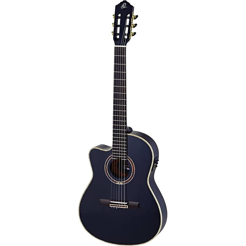 Акустическая гитара Ortega Performer Series Nylon string Guitar, thinline body - RCE138-T4BK-L, Left-Handed, 52mm Nut Width
Акустическая гитара Ortega Performer Series Nylon string Guitar, thinline body - RCE138-T4BK-L, Left-Handed, 52mm Nut Width