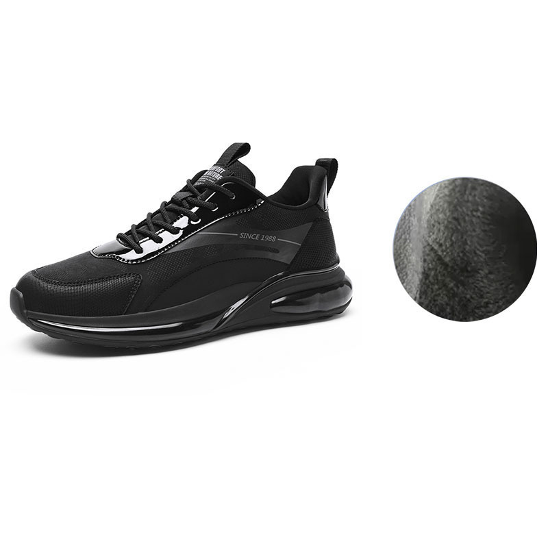 Низкие повседневные туфли мужские черные AOKANG, черная кожаная верхняя часть с утепленной подкладкой
Низкие повседневные туфли мужские черные AOKANG, черная кожаная верхняя часть с утепленной подкладкой