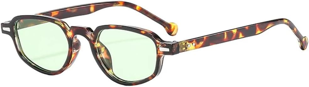 Солнцезащитные очки UV400 с защитой от УФ-излучения, маленькая оправа «кошачий глаз», прозрачные линзы цвета «океан», заклепки, для женщин и мужчин, для бега и занятий спортом на открытом воздухе UYPTK, Leopard Green
Солнцезащитные очки UV400 с защитой от УФ-излучения, маленькая оправа «кошачий глаз», прозрачные линзы цвета «океан», заклепки, для женщин и мужчин, для бега и занятий спортом на открытом воздухе UYPTK, Leopard Green