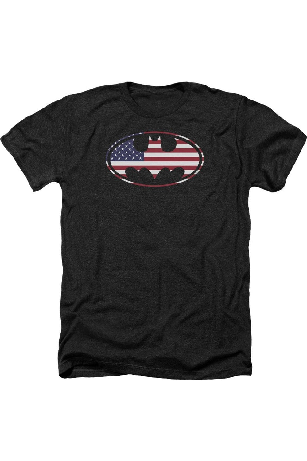 Футболка / футболка Batman American Flag Oval Adult Heather Gildan, черный
Футболка / футболка Batman American Flag Oval Adult Heather Gildan, черный