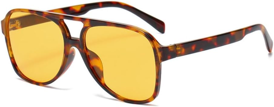 Модные женские солнцезащитные очки в стиле ретро для мужчин, синие и желтые оттенки, защита от ультрафиолета UV400, трендовые солнцезащитные очки generic, Leopard Yellow
Модные женские солнцезащитные очки в стиле ретро для мужчин, синие и желтые оттенки, защита от ультрафиолета UV400, трендовые солнцезащитные очки generic, Leopard Yellow