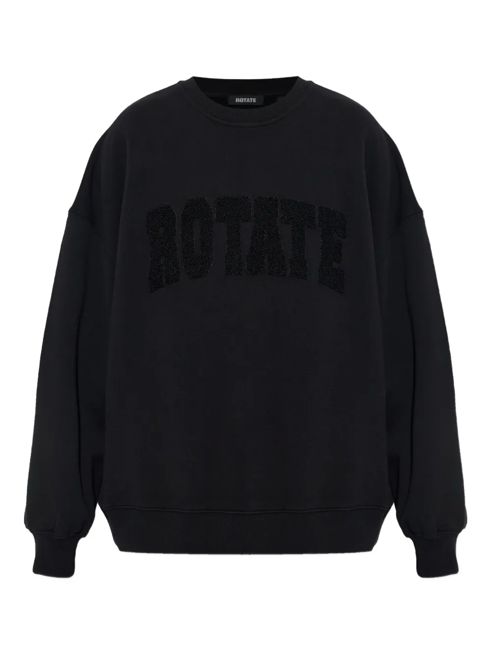 Свитер с тисненым логотипом Rotate Birger Christensen, черный
Свитер с тисненым логотипом Rotate Birger Christensen, черный