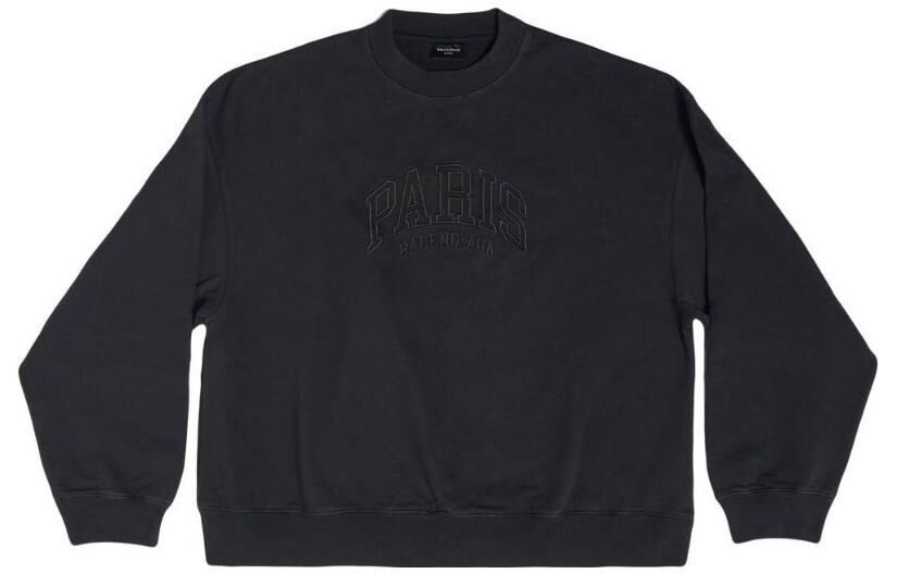 Толстовка мужская Balenciaga Paris с логотипом в тон, черный
Толстовка мужская Balenciaga Paris с логотипом в тон, черный