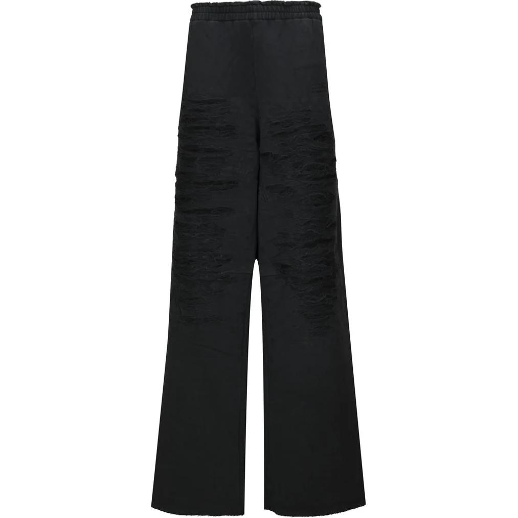 Потертые спортивные брюки с необработанным краем MM6 Maison Margiela, черный
Потертые спортивные брюки с необработанным краем MM6 Maison Margiela, черный