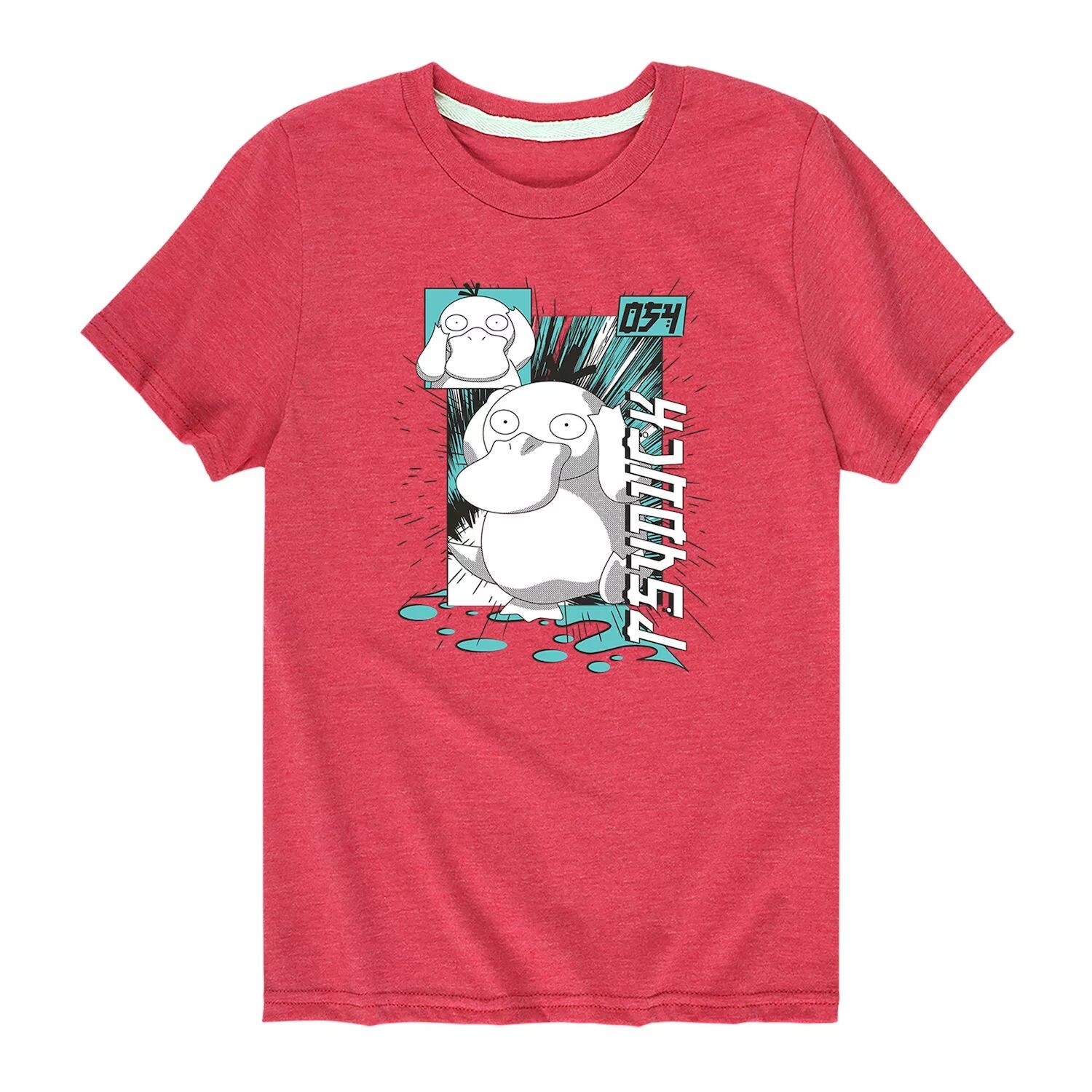 Футболка с рисунком аниме Pokemon Psyduck для мальчиков 8–20 лет Pokemon, красный
Футболка с рисунком аниме Pokemon Psyduck для мальчиков 8–20 лет Pokemon, красный