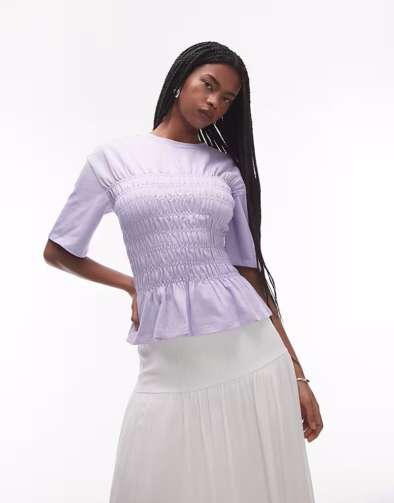 & Other Stories топ с корсетом и рюшами в сиреневом цвете
& Other Stories топ с корсетом и рюшами в сиреневом цвете