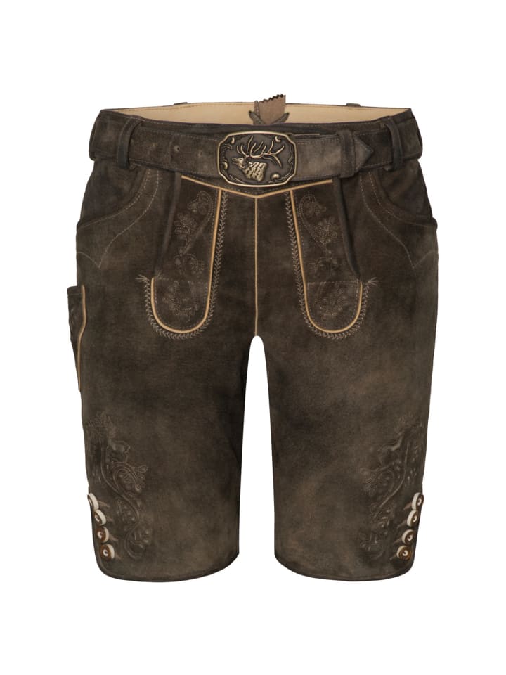 Кожаные брюки Everest темно-коричневого цвета Spieth & Wensky
Кожаные брюки Everest темно-коричневого цвета Spieth & Wensky