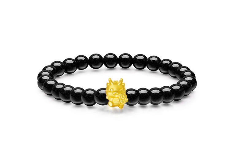 Реконструированный браслет из киновари Unisex MOONS FAME, Fortune Dragon Obsidian Bracelet About 0.3G
Реконструированный браслет из киновари Unisex MOONS FAME, Fortune Dragon Obsidian Bracelet About 0.3G