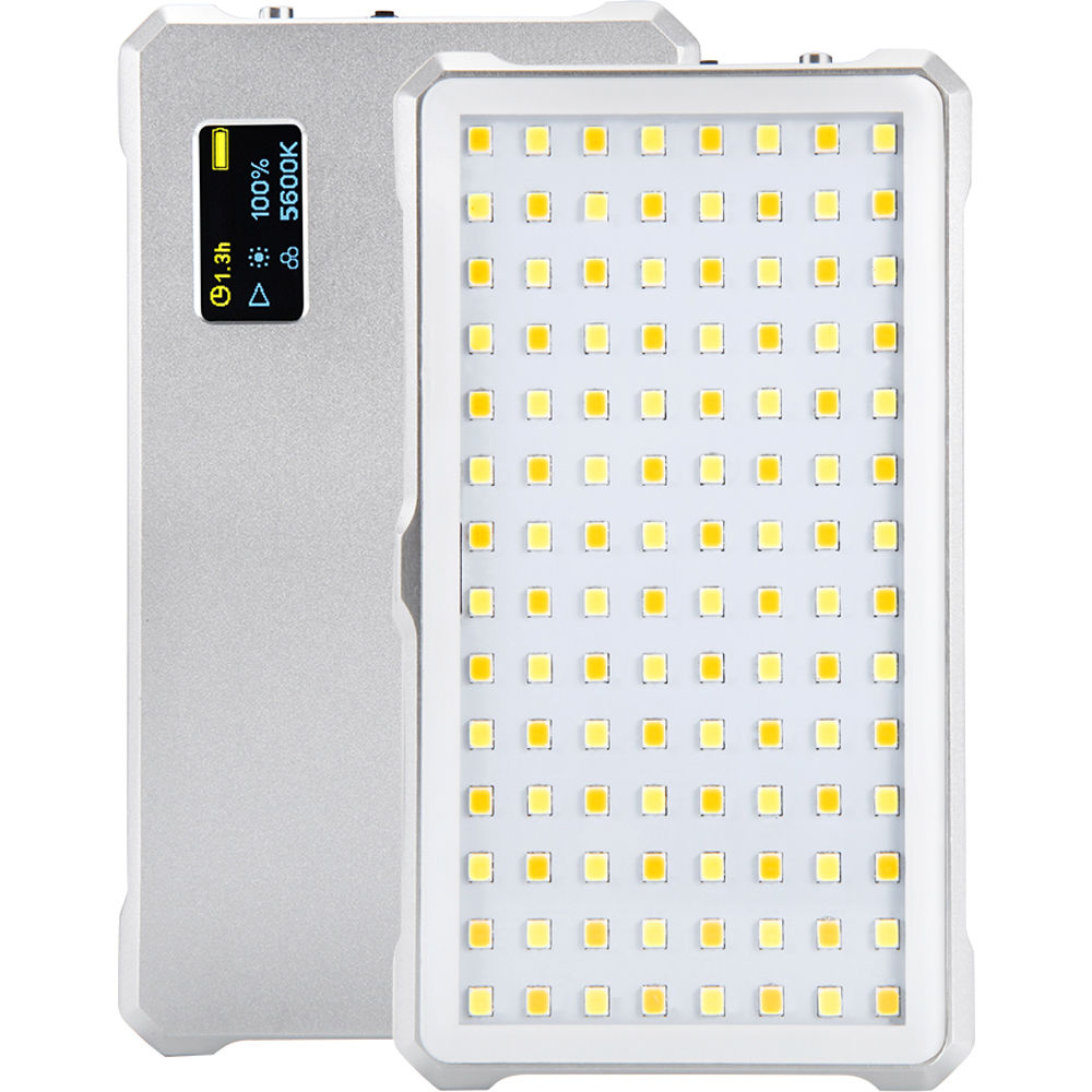 LituFoto F12 Портативный двухцветный светодиодный видеосвет (серебристый)
LituFoto F12 Портативный двухцветный светодиодный видеосвет (серебристый)