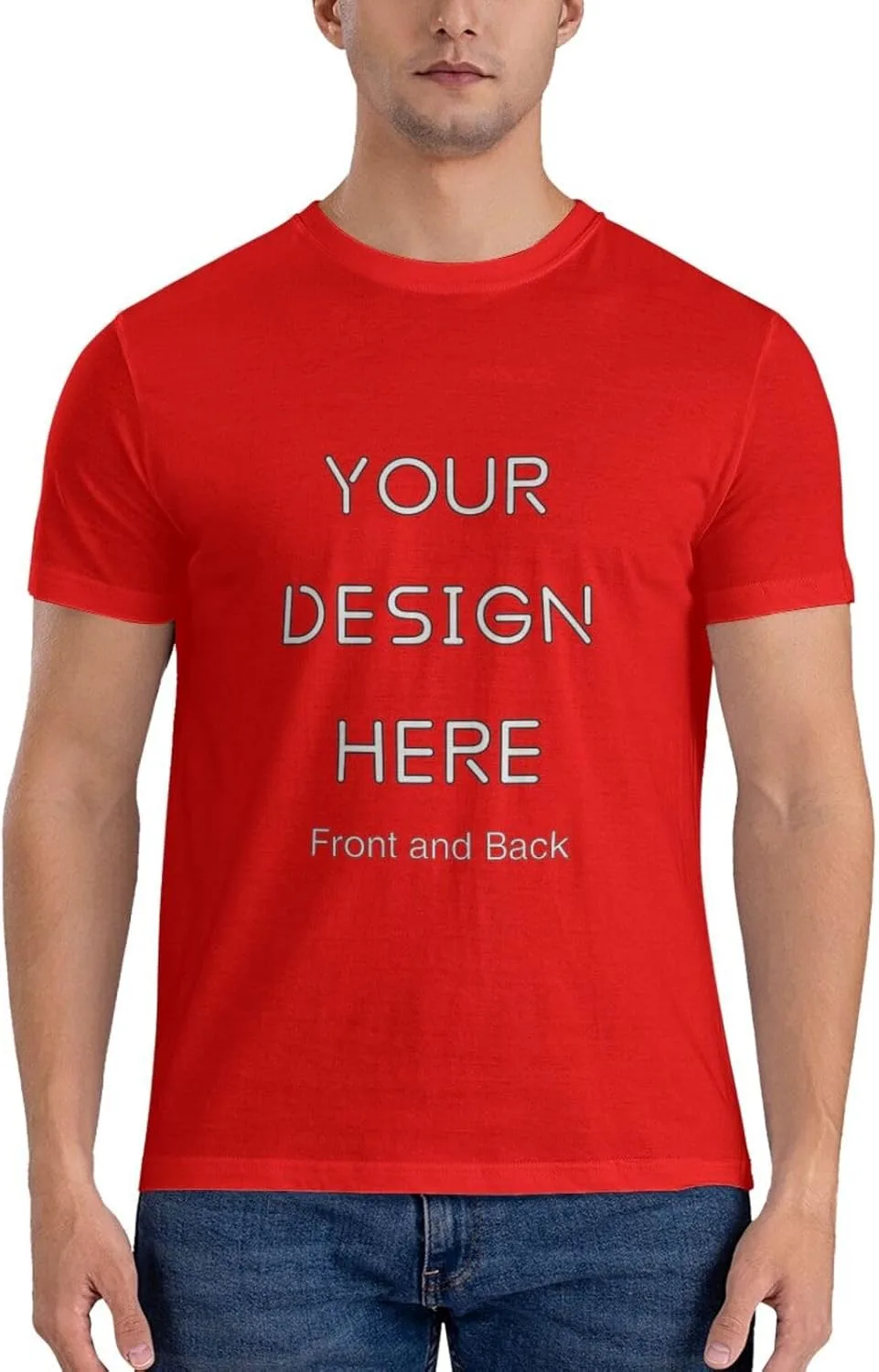 Футболка Custom для мужчин с принтом и текстом
Футболка Custom для мужчин с принтом и текстом