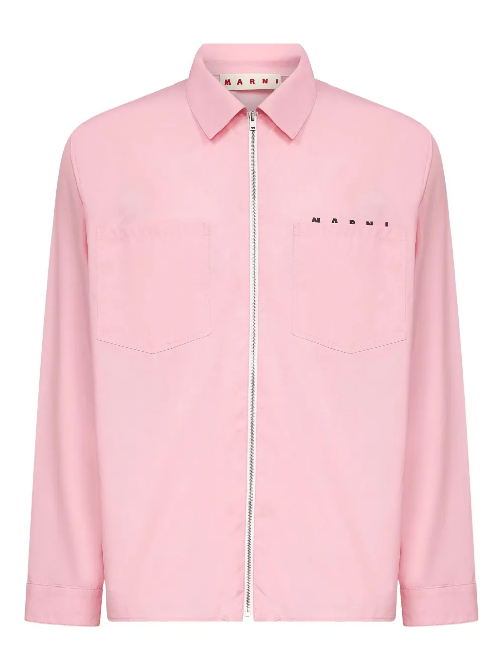 Куртка-рубашка с накладными карманами Marni, розовый
Куртка-рубашка с накладными карманами Marni, розовый