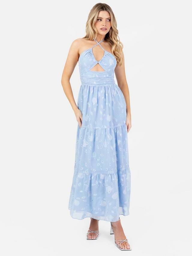 Цветочное платье миди с драпировкой и перекрестными бретелями Maya Deluxe
Цветочное платье миди с драпировкой и перекрестными бретелями Maya Deluxe