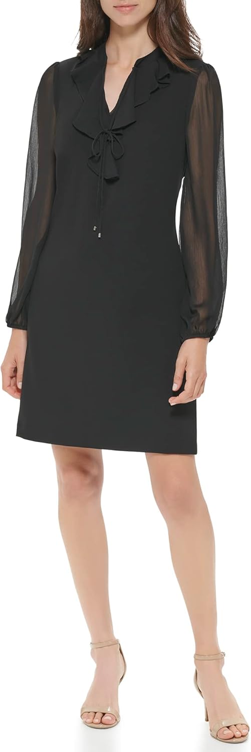Женское платье Tommy Hilfiger Twofer Scuba Crepe, Black/Ivory
Женское платье Tommy Hilfiger Twofer Scuba Crepe, Black/Ivory