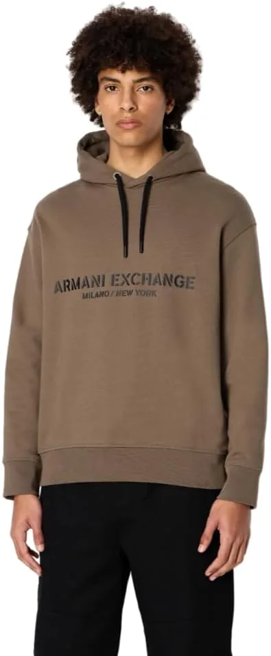 Armani Exchange мужской хлопковый худи с капюшоном
Armani Exchange мужской хлопковый худи с капюшоном