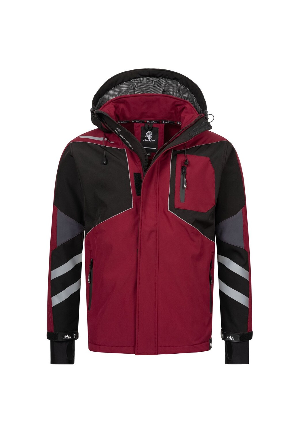 Куртка софтшелл ветровка софтшелл Rock Creek, винно-красный 
Куртка софтшелл ветровка софтшелл Rock Creek, винно-красный